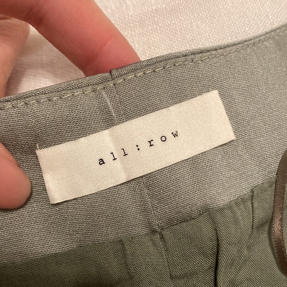 All:Row pistachio green slip skirt - Picture 5 of 14